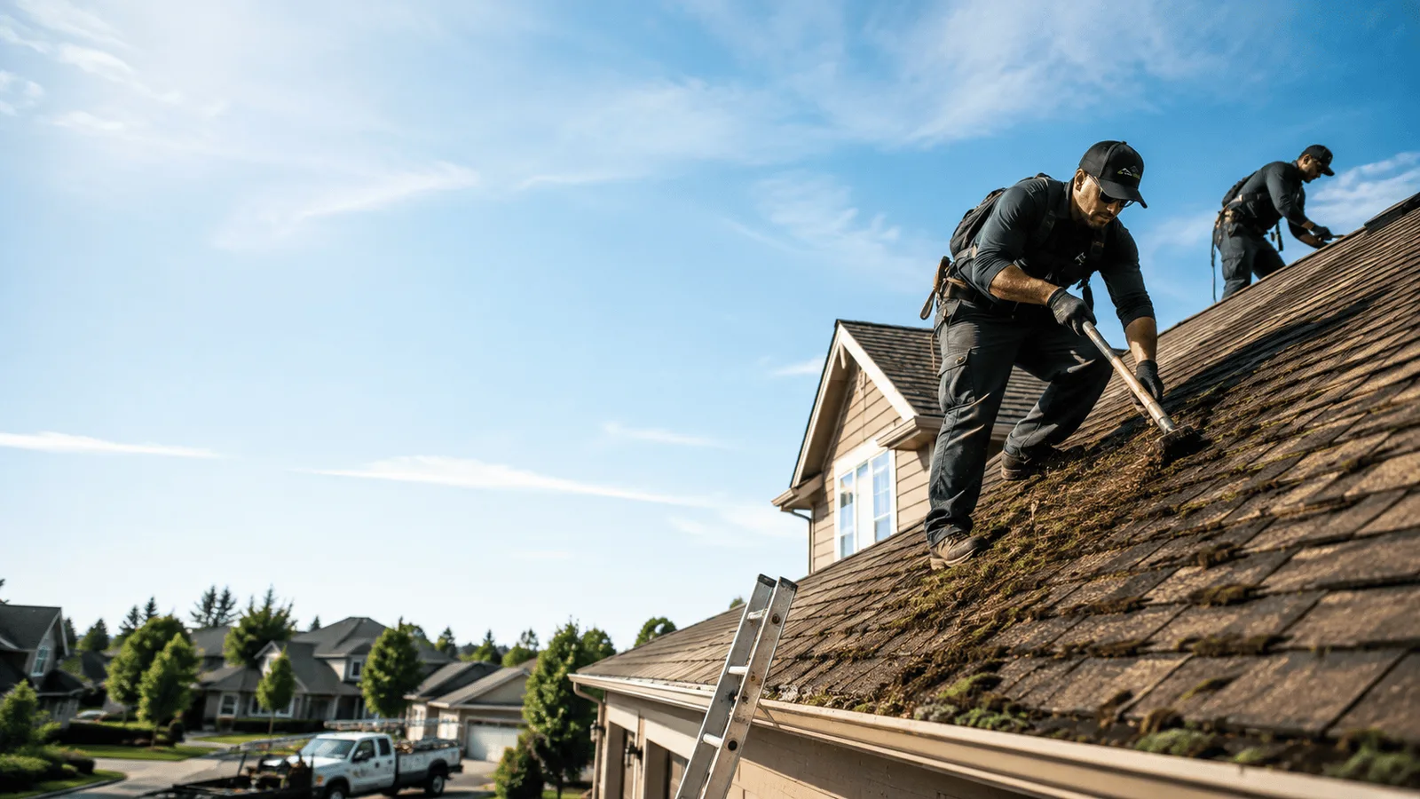 Roof Moss Removal in Calvin, PA near me